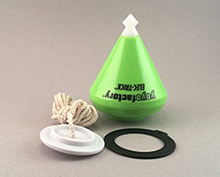 Elec-Trick spintop all parts that come with spintop, ring and string